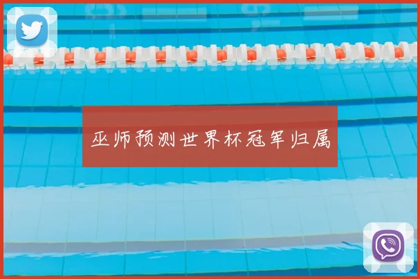 巫师预测世界杯冠军归属